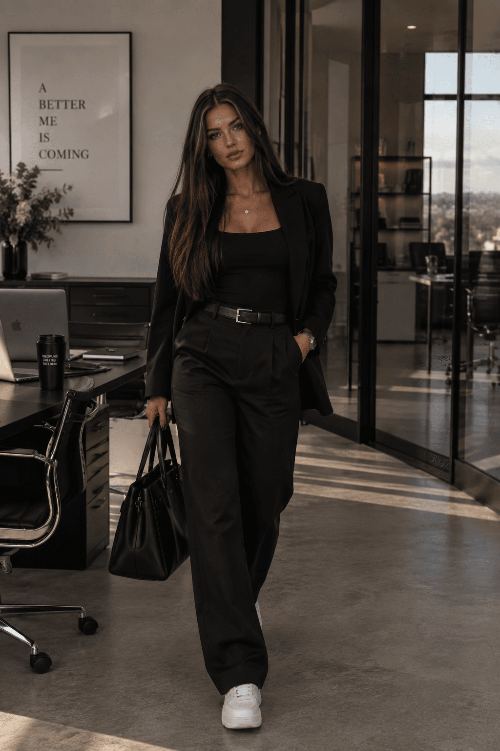 Minimal Office Look